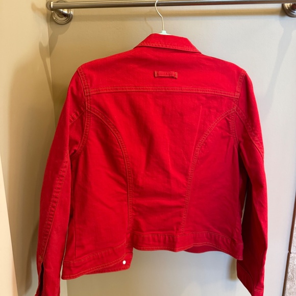 Cabi M Red Denim Jacket - Picture 4 of 5